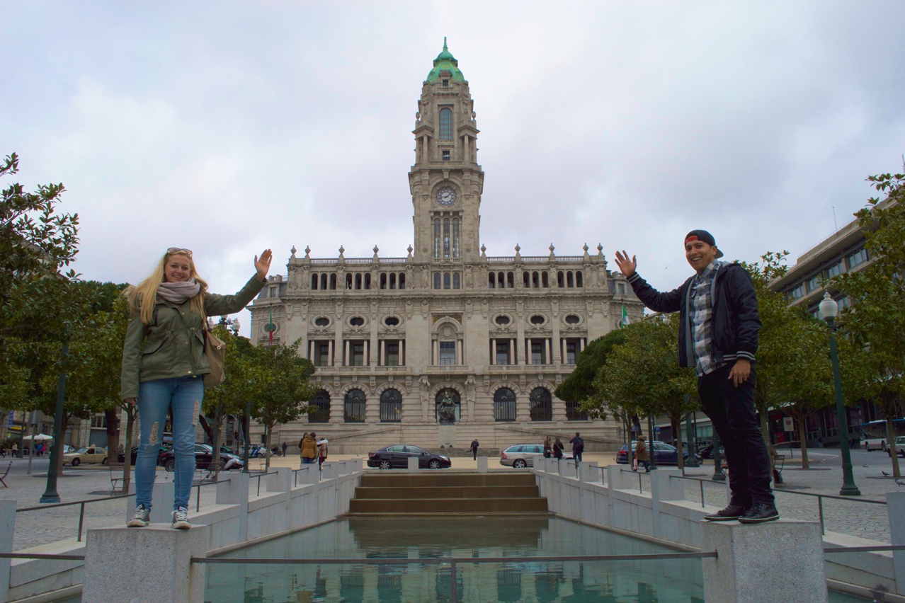 Porto ClockTower in the center of Porto