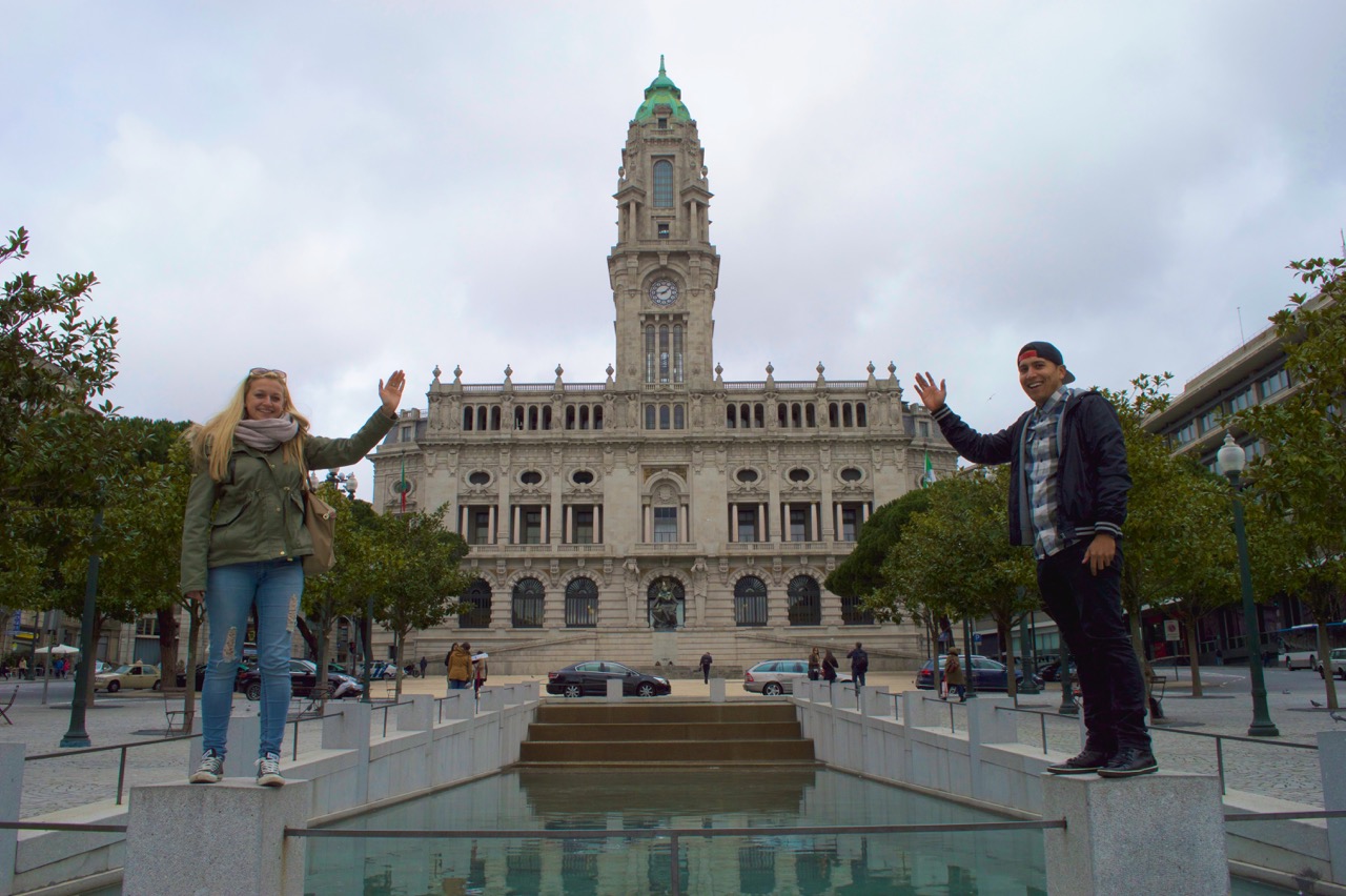 Porto ClockTower in the center of Porto