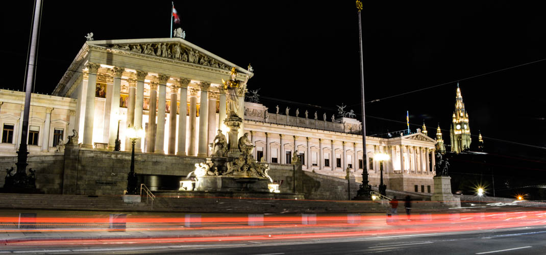 Vienna-Austrian-Parliment-Lights