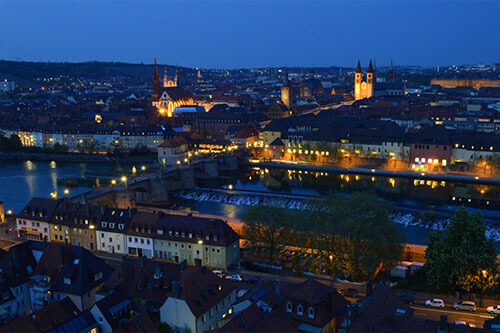 wuerzburg-germany-night-view